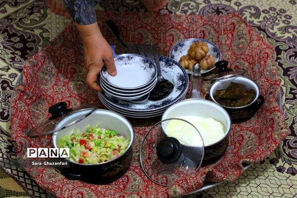سنت دیرینه مجمع‌گذاری و شام دهی شب های محرم در روستای کوهستان بهشهر