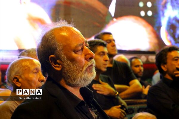 عزاداری شب هفتم ماه محرم در هیات‌های عزاداری ساری