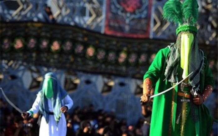 44 اجرای تعزیه در ۳ فرهنگ‌سرا و میدان آیینی امام حسین(ع)