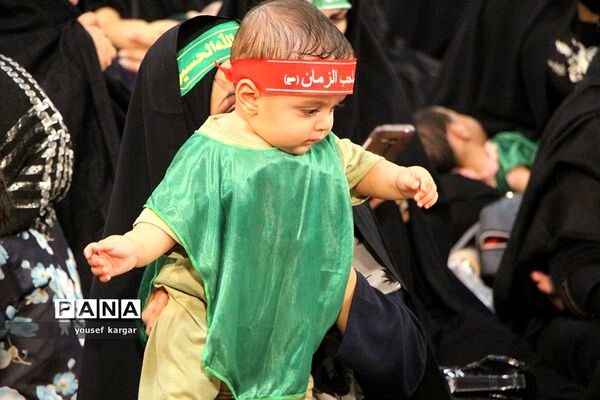 شیرخوارگان حسینی در حسینیه آقا استان یزد