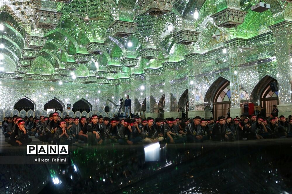 هفتمین  سوگواری احلی من العسل  در شیراز