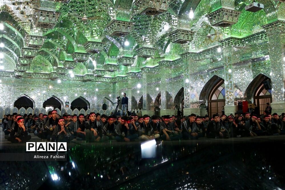 هفتمین  سوگواری احلی من العسل  در شیراز
