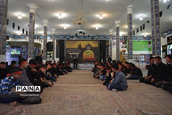 سوگواره احلی من العسل در امامزادگان باقریه شهرستان بیرجند