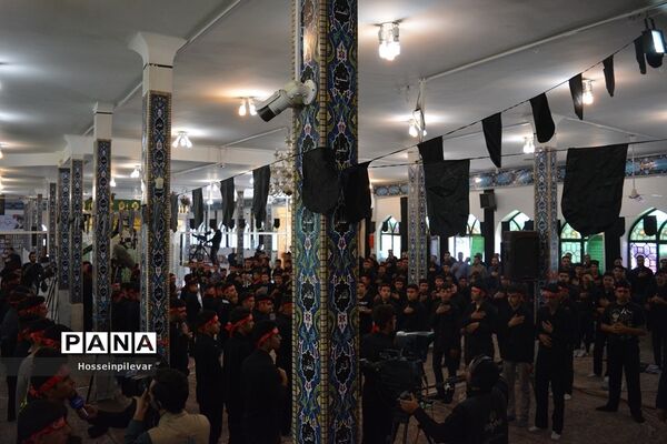 سوگواره احلی من العسل در امامزادگان باقریه شهرستان بیرجند