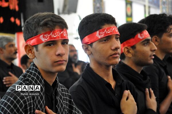 سوگواره  احلی من العسل در امام زادگان باقریه شهرستان بیرجند