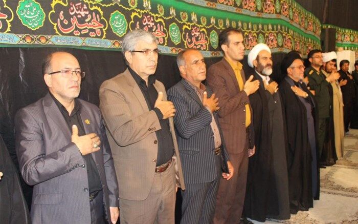 آئین سوگواره دانش آموزی "احلی من العسل" با حضور تشکل  پیشتازان در یاسوج برگزار شد