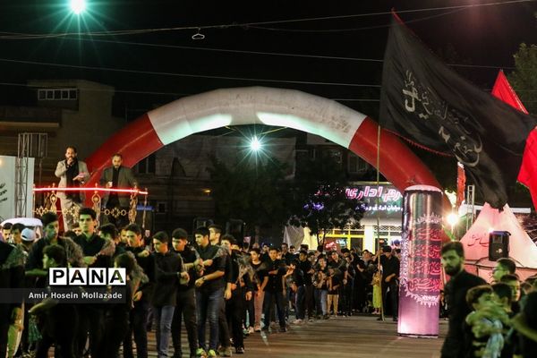 عزاداری مردم ارومیه در هیات محلی