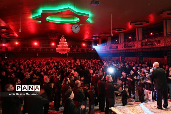 عزاداری مردم ارومیه در هیات محلی