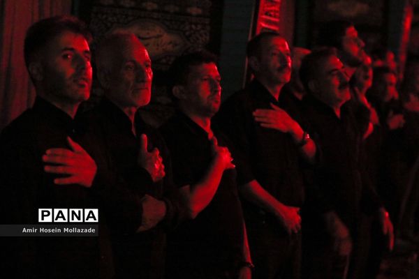 عزاداری مردم ارومیه در هیات محلی