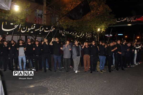 مراسم شاه حسین گویان در تبریز