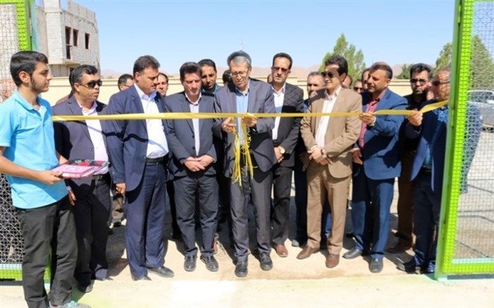 بهره‌برداری از نخستین زمین چمن مصنوعی فوتسال شهرستان اقلید