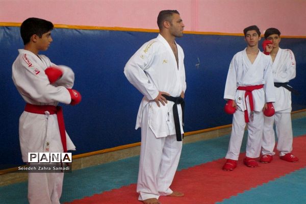 کمپ تمرینی  کاراته‌کاهای شهرستان ملارد