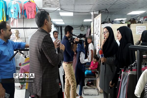 بازدید از فرایند تولید و ارائه لباس فرم مدارس