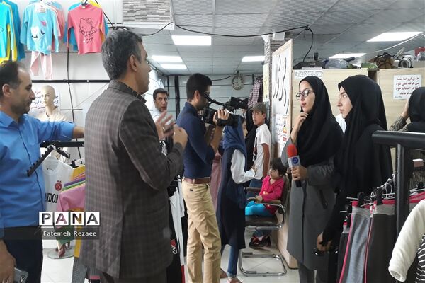 بازدید از فرایند تولید و ارائه لباس فرم مدارس