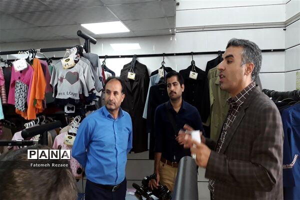 بازدید از فرایند تولید و ارائه لباس فرم مدارس