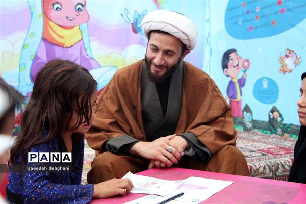 افتتاحیه  نمایشگاه ششمیم حسینی وخمیه معرفت