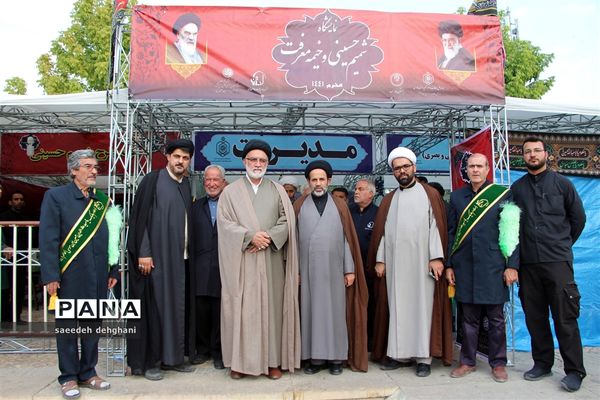 افتتاحیه  نمایشگاه ششمیم حسینی وخمیه معرفت