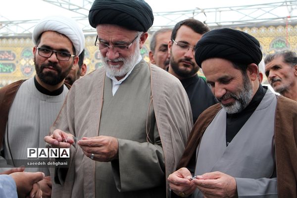 افتتاحیه  نمایشگاه ششمیم حسینی وخمیه معرفت