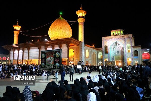 عزاداران حسینی در شیراز