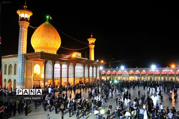 عزاداران حسینی در شیراز