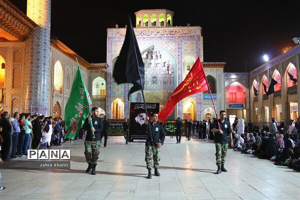 عزاداران حسینی در شیراز