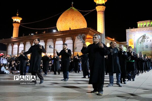 عزاداران حسینی در شیراز