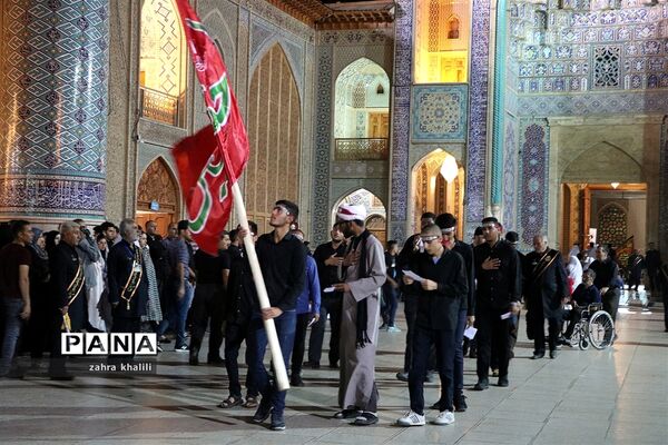 عزاداران حسینی در شیراز