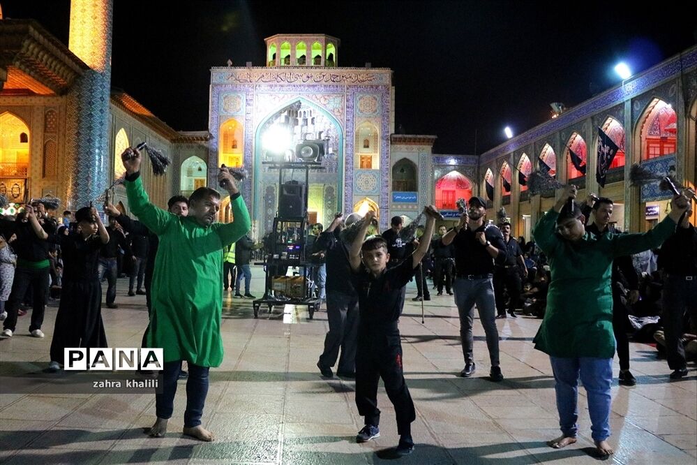 عزاداران حسینی در شیراز