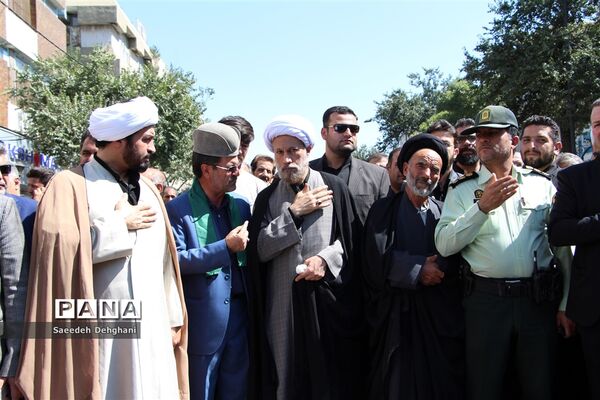 عزاداری هیات قشقایی‌های مقیم شیراز در ظهر تاسوعای حسینی