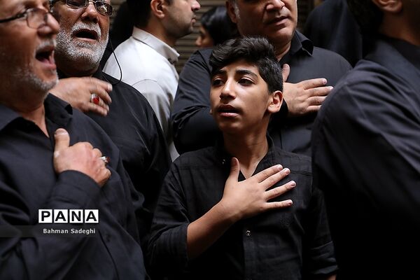 عزاداری تاسوعای حسینی در بازار تهران
