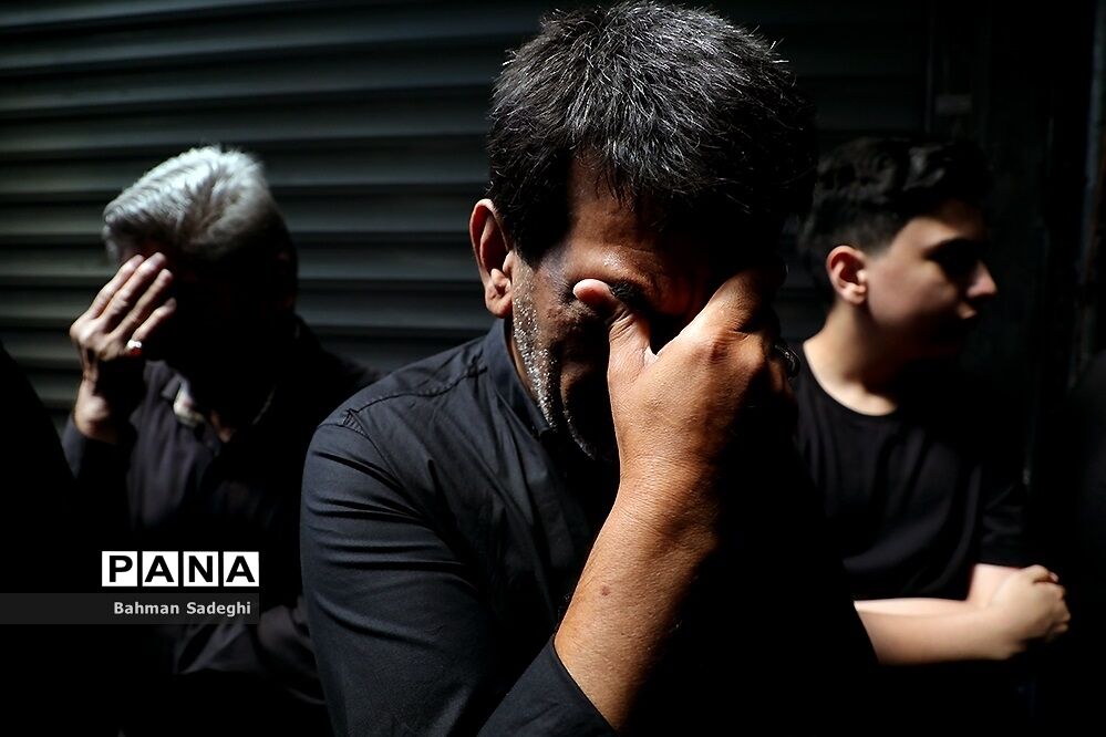 عزاداری تاسوعای حسینی در بازار تهران