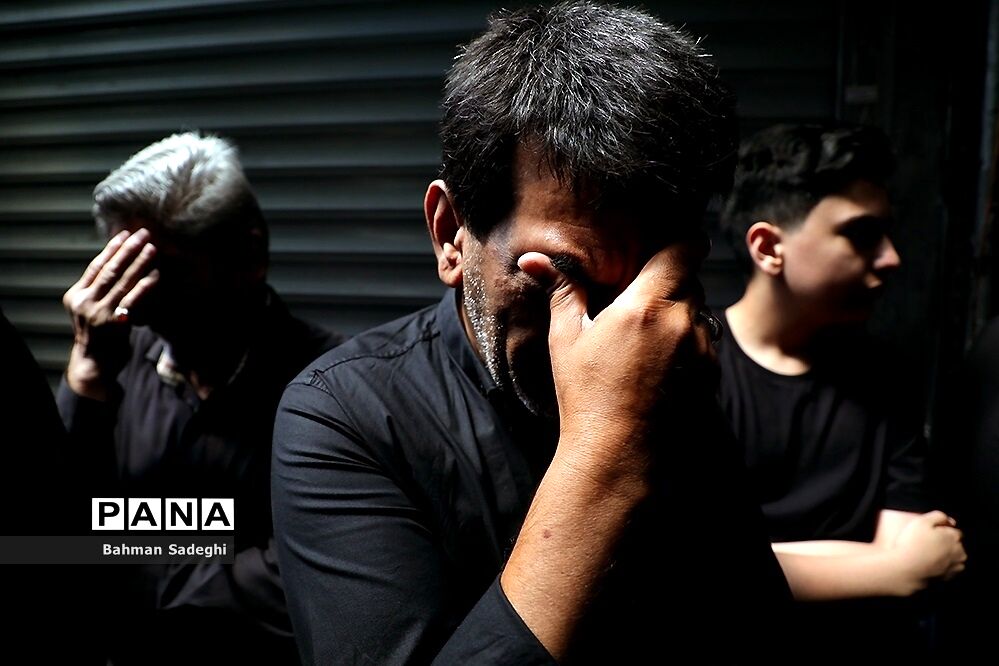 عزاداری تاسوعای حسینی در بازار تهران