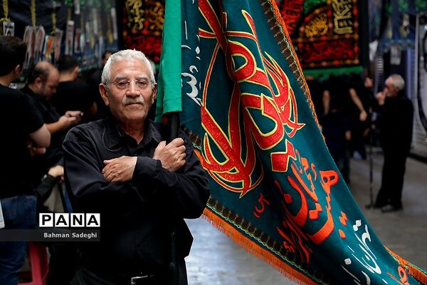 عزاداری تاسوعای حسینی در بازار تهران