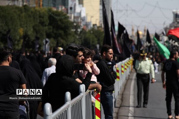 مراسم عزاداری روز تاسوعا در مشهد مقدس