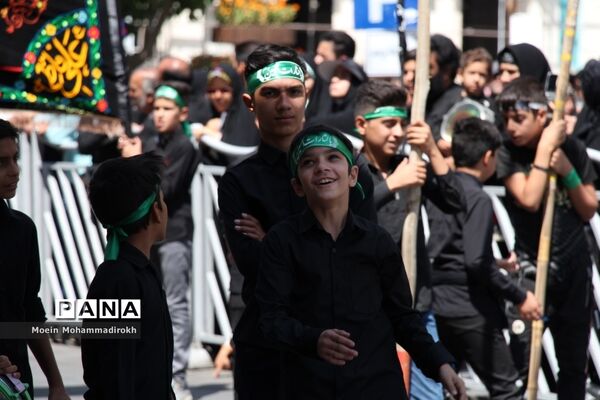 مراسم عزاداری روز تاسوعا در مشهد مقدس