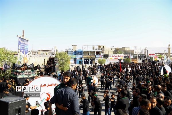 اجتماع بزرگ عزاداران حسین (ع) در بخش  گله‌دار