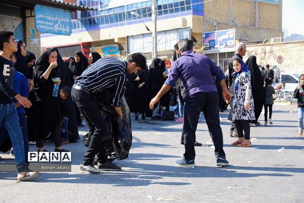 اجتماع بزرگ عزاداران حسین (ع) در بخش  گله‌دار