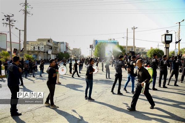 اجتماع بزرگ عزاداران حسین (ع) در بخش  گله‌دار