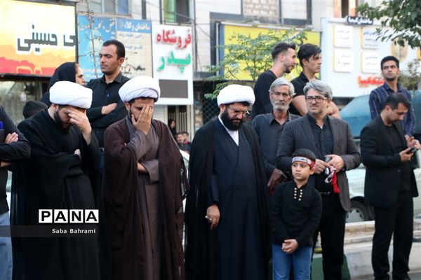 مراسم عزاداری تاسوعای حسینی درشهر قدس