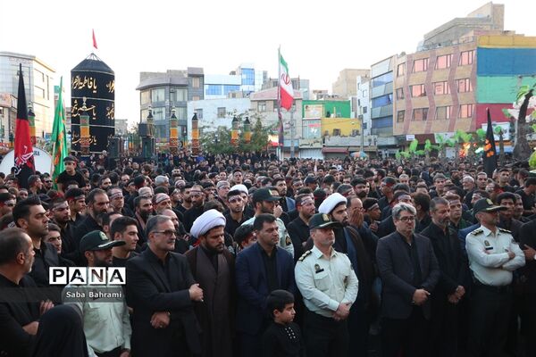 مراسم عزاداری تاسوعای حسینی درشهر قدس