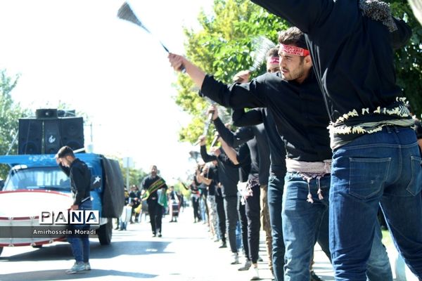 مراسم عزاداری تاسوعای حسینی در همدان