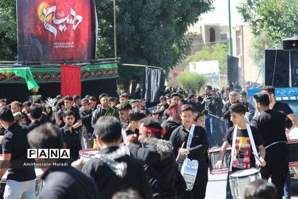مراسم عزاداری تاسوعای حسینی در همدان