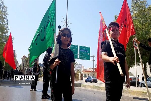 عزاداری روز تاسوعا در شهر بوشهر