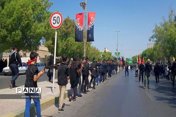 عزاداری روز تاسوعا در شهر بوشهر