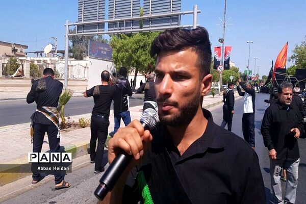 عزاداری روز تاسوعا در شهر بوشهر