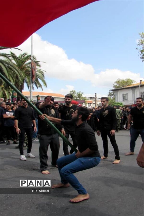 عزاداری روز عاشورا در قاثم‌شهر