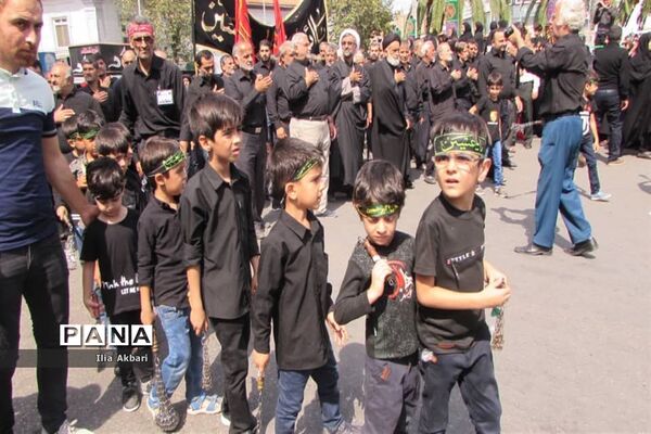عزاداری روز عاشورا در قاثم‌شهر
