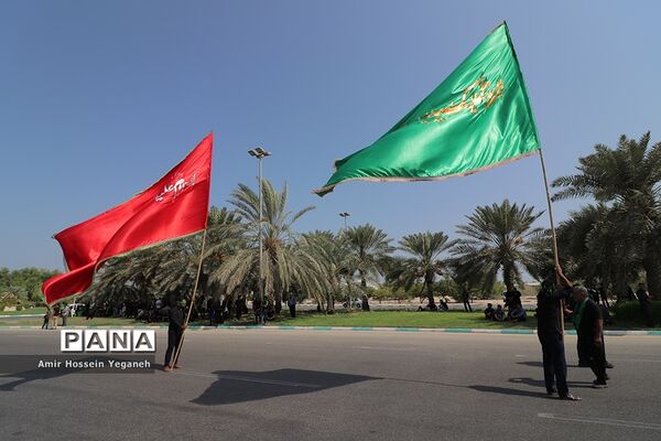 مراسم روز عاشورای حسینی در کیش