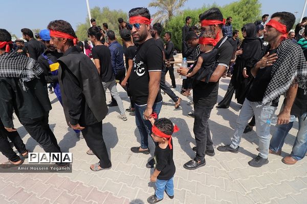 مراسم روز عاشورای حسینی در کیش