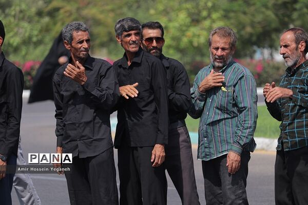 مراسم روز عاشورای حسینی در کیش